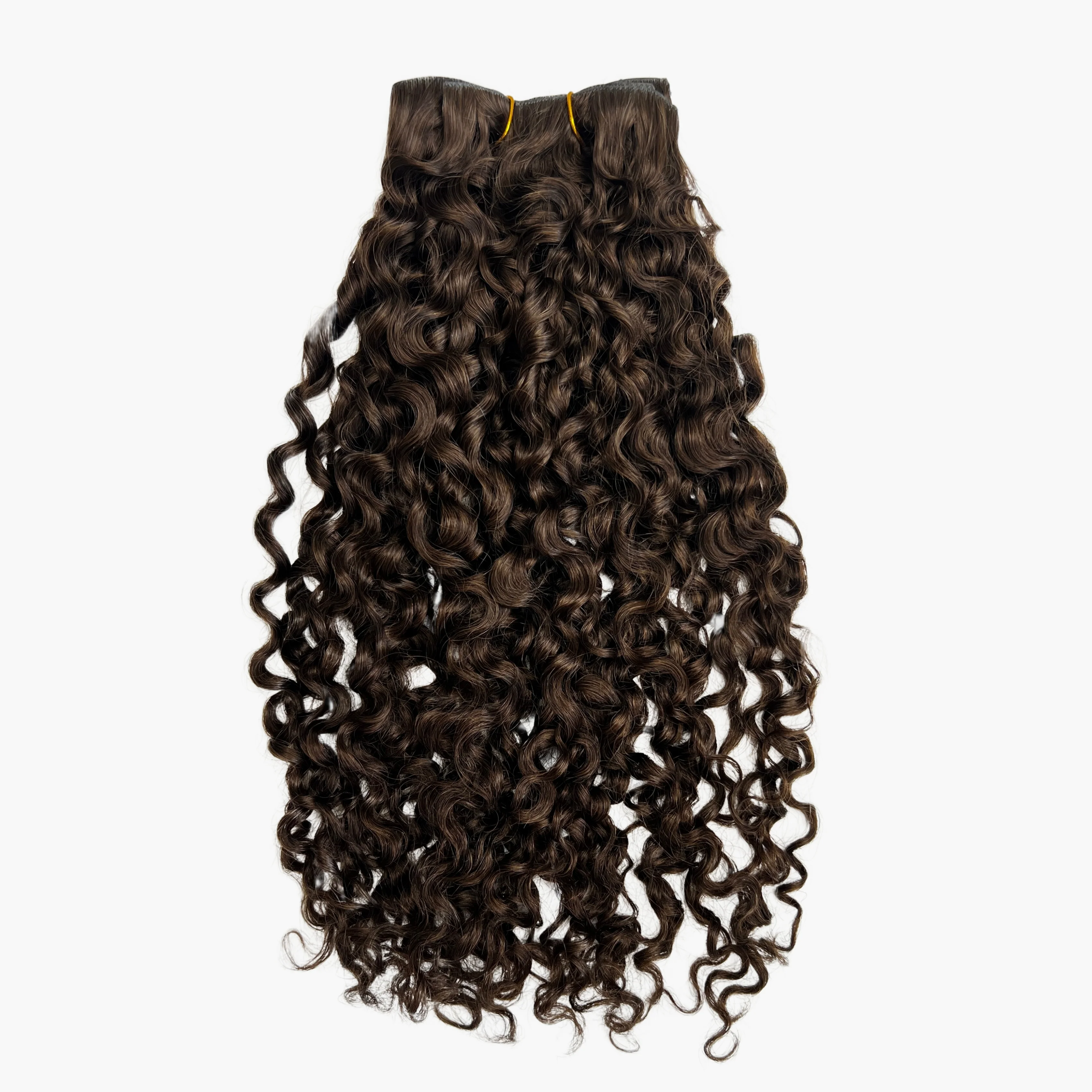 Sambi Mocha Brown Invisible Clip-Ins