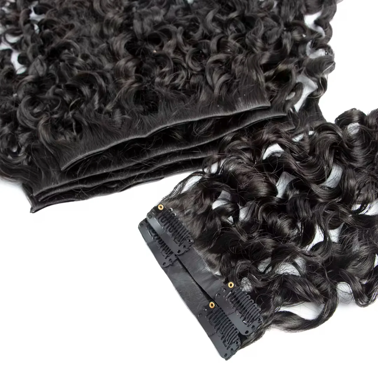 Sambi Dark Brown Invisible Clip-Ins - Image 3