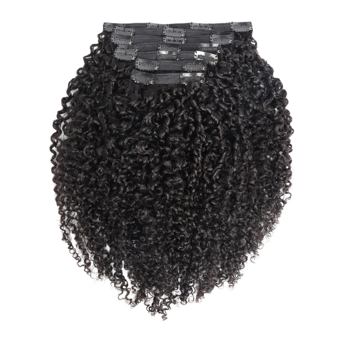 Sambi Off Black Classic Clip-Ins 30" Inches - Image 6
