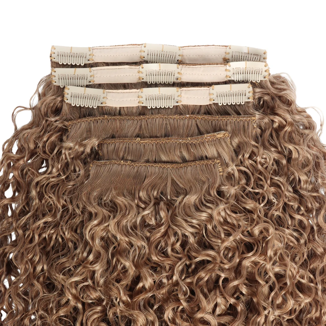 Sambi Ash Golden Blonde Classic Clip-Ins - Image 4