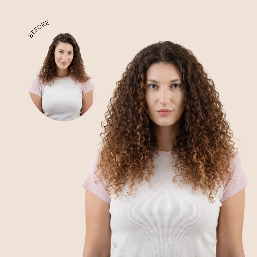 Sambi Chestnut Classic Clip-Ins - Image 2