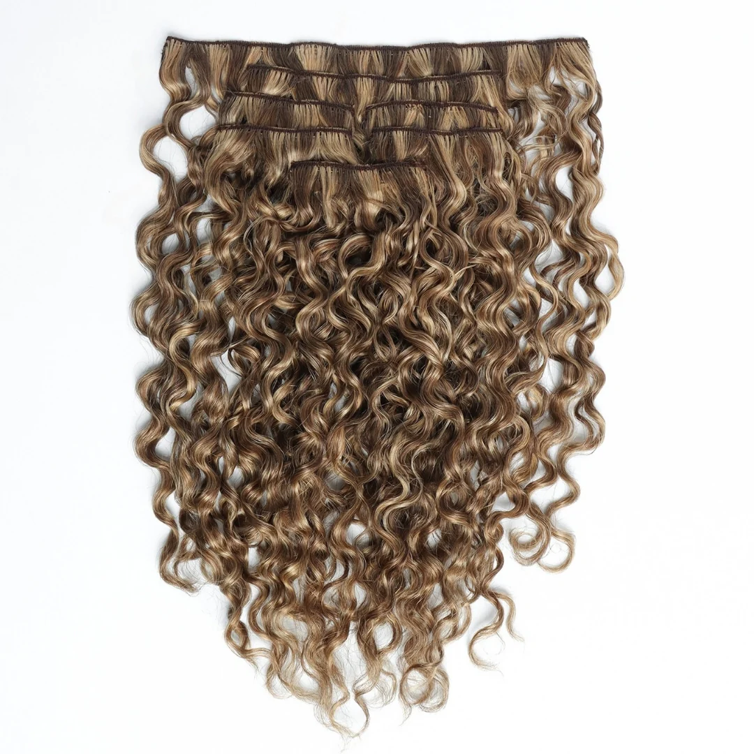 Sambi Honey Blonde Highlights Classic Clip-Ins - Image 3