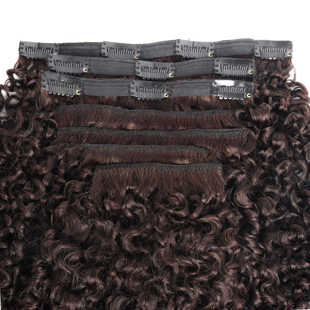 Sambi Dark Brown Classic Clip-Ins - Image 3