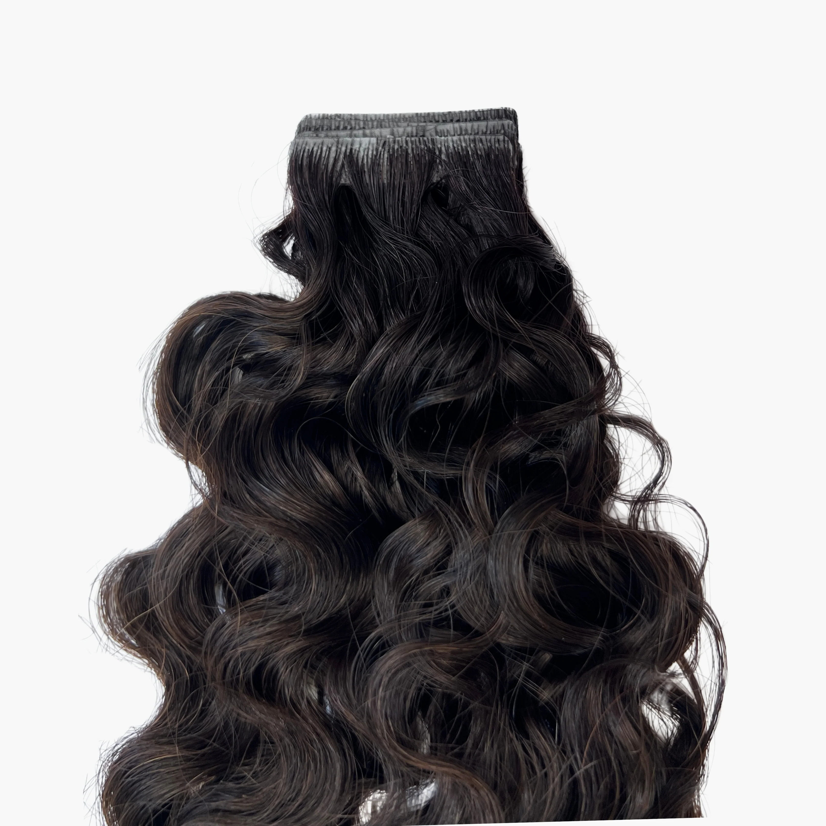 Sambi Dark Brown Invisible Tape-Ins - Image 4