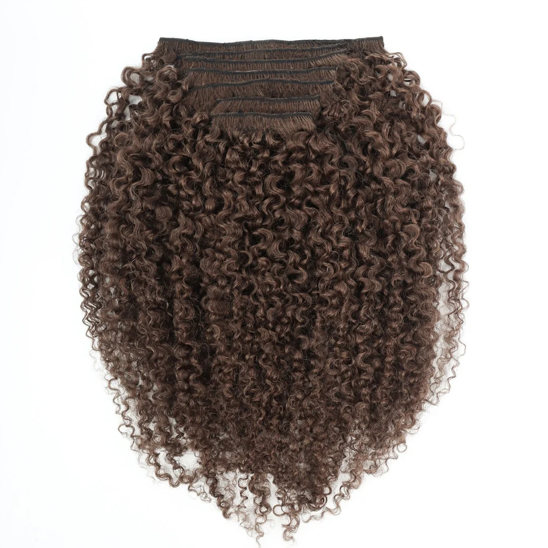 Sambi Mocha Brown Classic Clip-Ins - Image 2